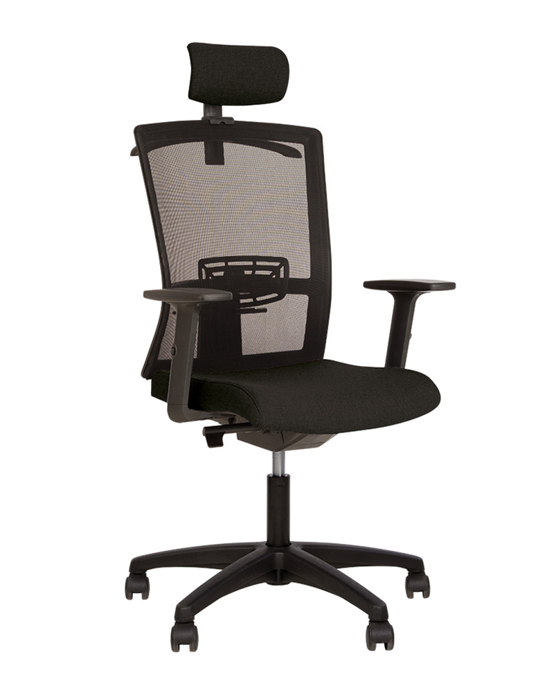 Крісло офісне NOWY STYL STILO R HR SFB PL64 P OH/5 SM-01 (h SM-01) тканина, підлокітники